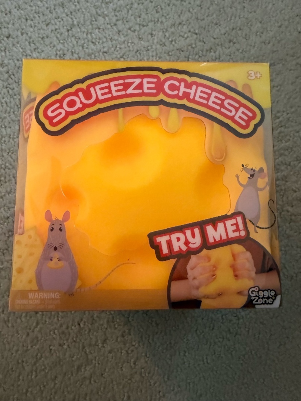 Brand New Squeeze Cheese